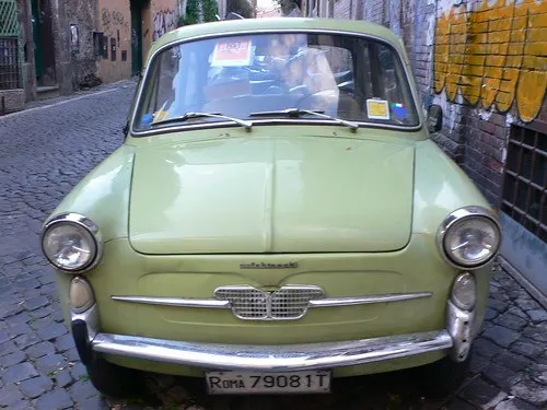 Autobianchi Bianchina seen in Rome