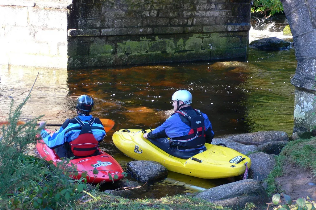 Canoeing in Dartmoor