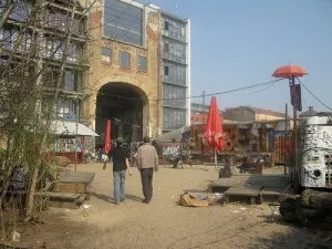 Kunsthaus Tacheles art warehouse in Berlin