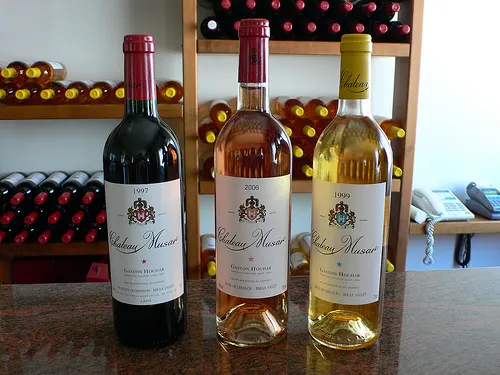 Wines at Chateau Musar