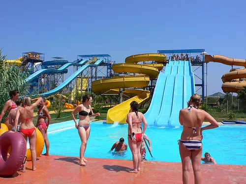 Water park at Zakynthos