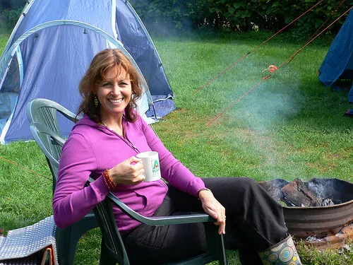 Camping at Trericket Mill