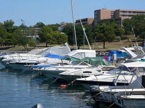 Marina in Plava Laguna Istria