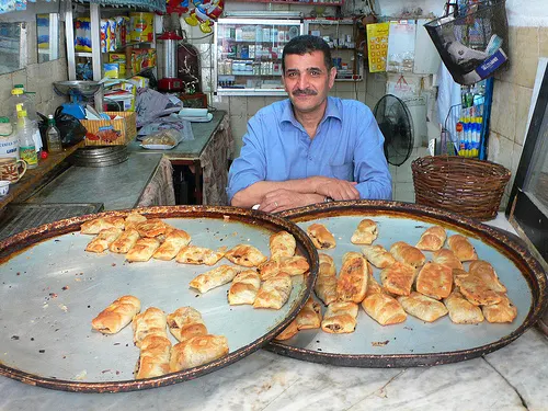 Pastries in the Souk at Sidon