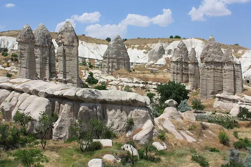 Fairy Chimneys in Goreme, Cappadocia