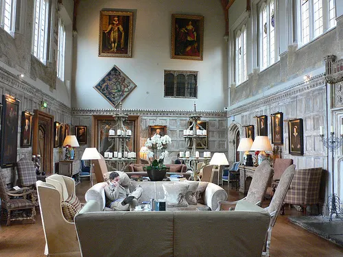 The Great Hall at Fawsley Hall Country House Hotel