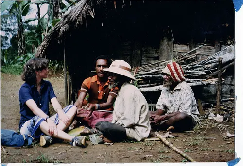 Meeting the elders in Papua New Guinea