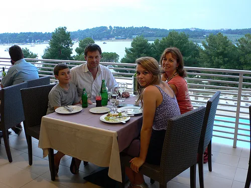 Dinner at Hotel Molindrio in Istria, Croatia