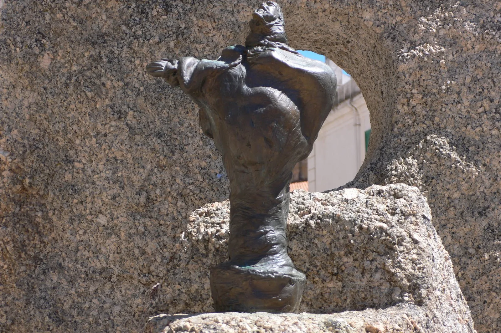 Cool sculptures in Nouro, Sardinia