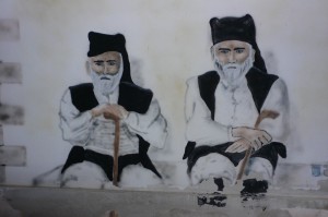 Old men in Sardinia