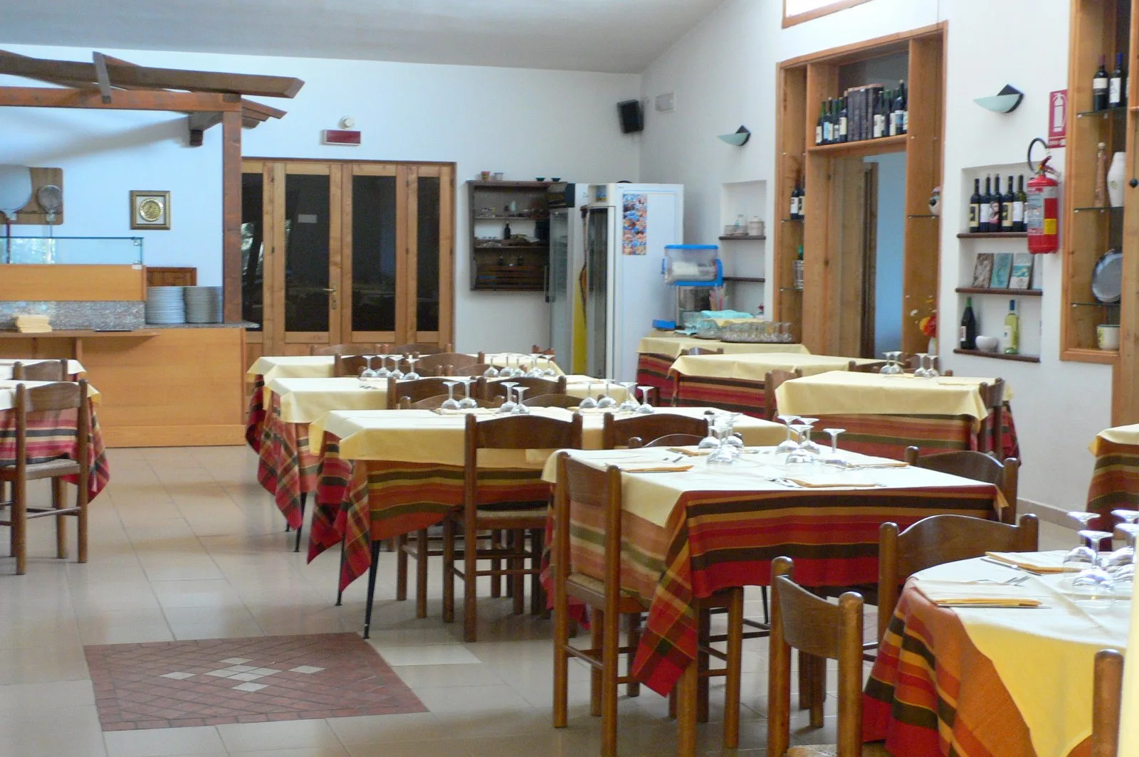 Restaurant at Monte Maccione, Sardinia