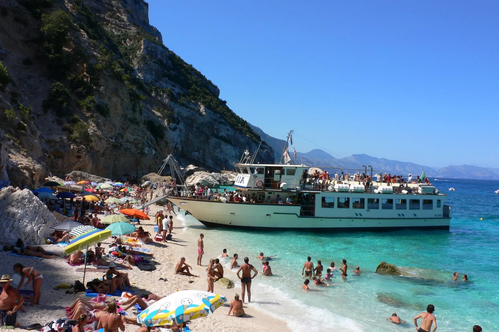 Sea caves and a boat trip - in Sardinia