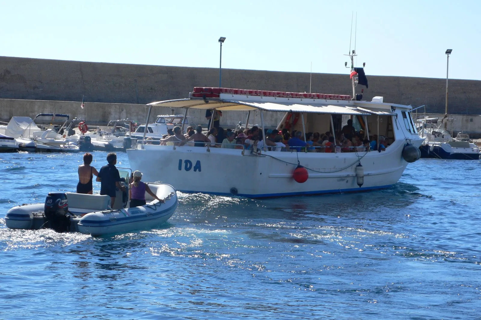 Sea caves and a boat trip - in Sardinia