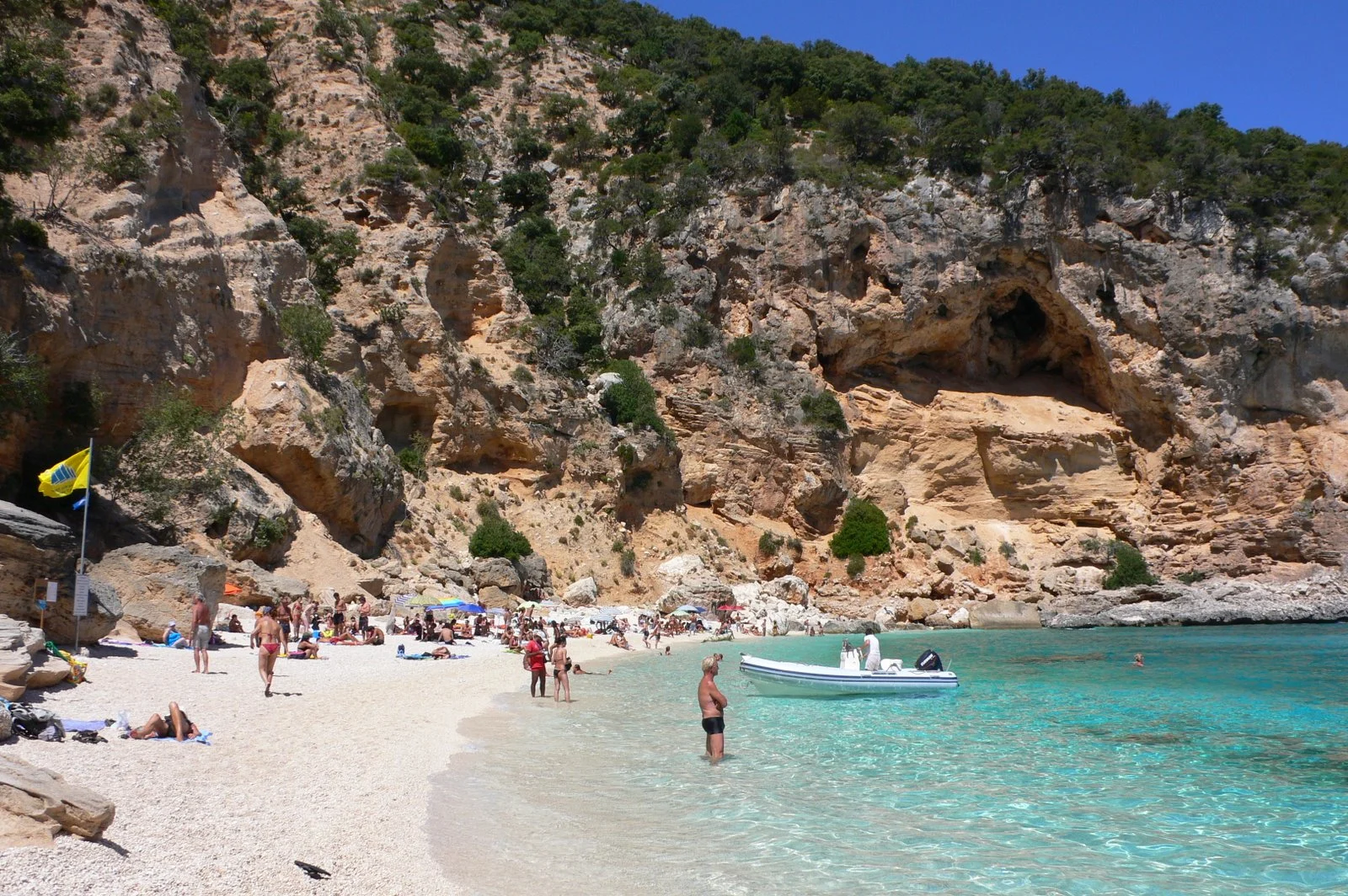 Sea caves and a boat trip - in Sardinia