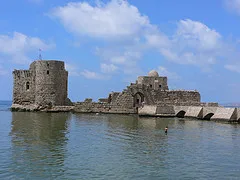 The sea castle at Sidon in Lebanon