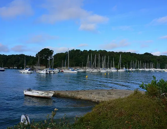 The Marina at Conleau near Vannes in Brittany