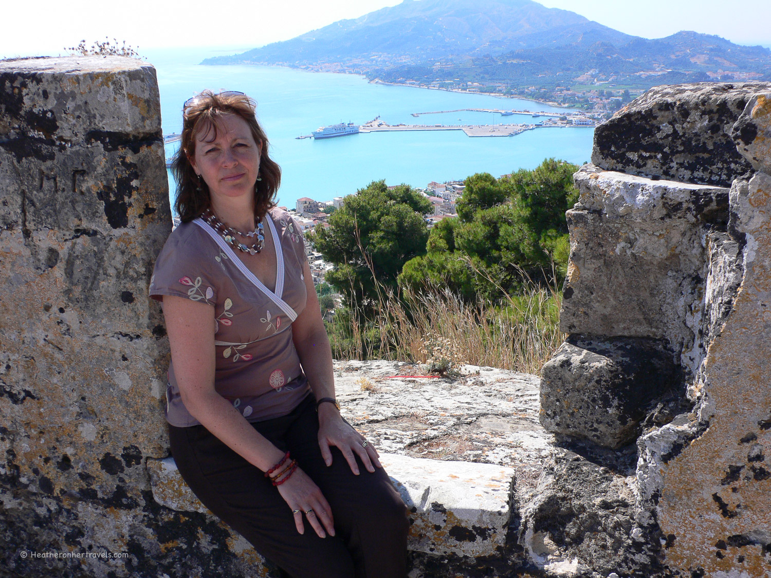 At the Venetian Fort on Zakynthos