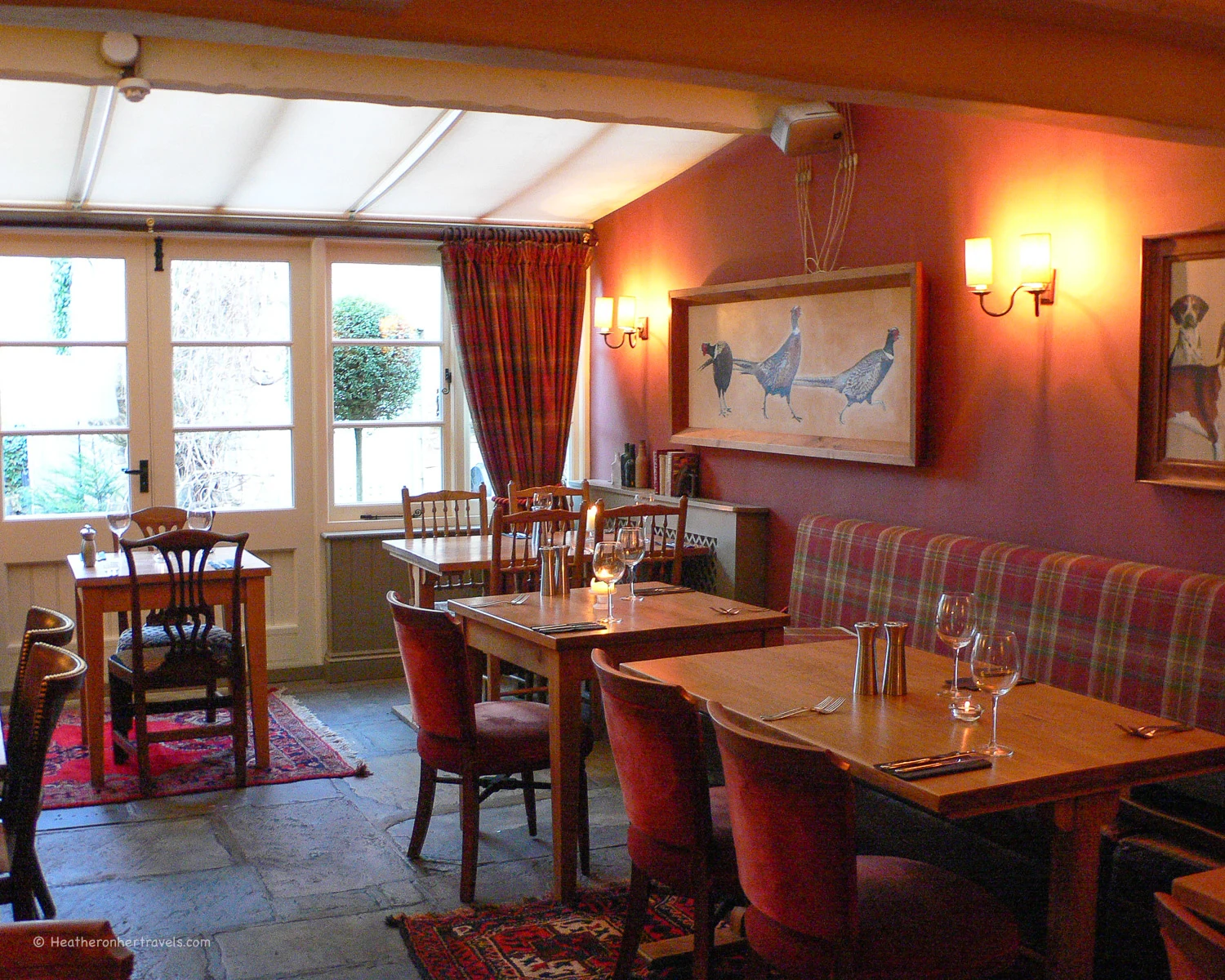 Dining Room at Kings Head Inn at Bledington