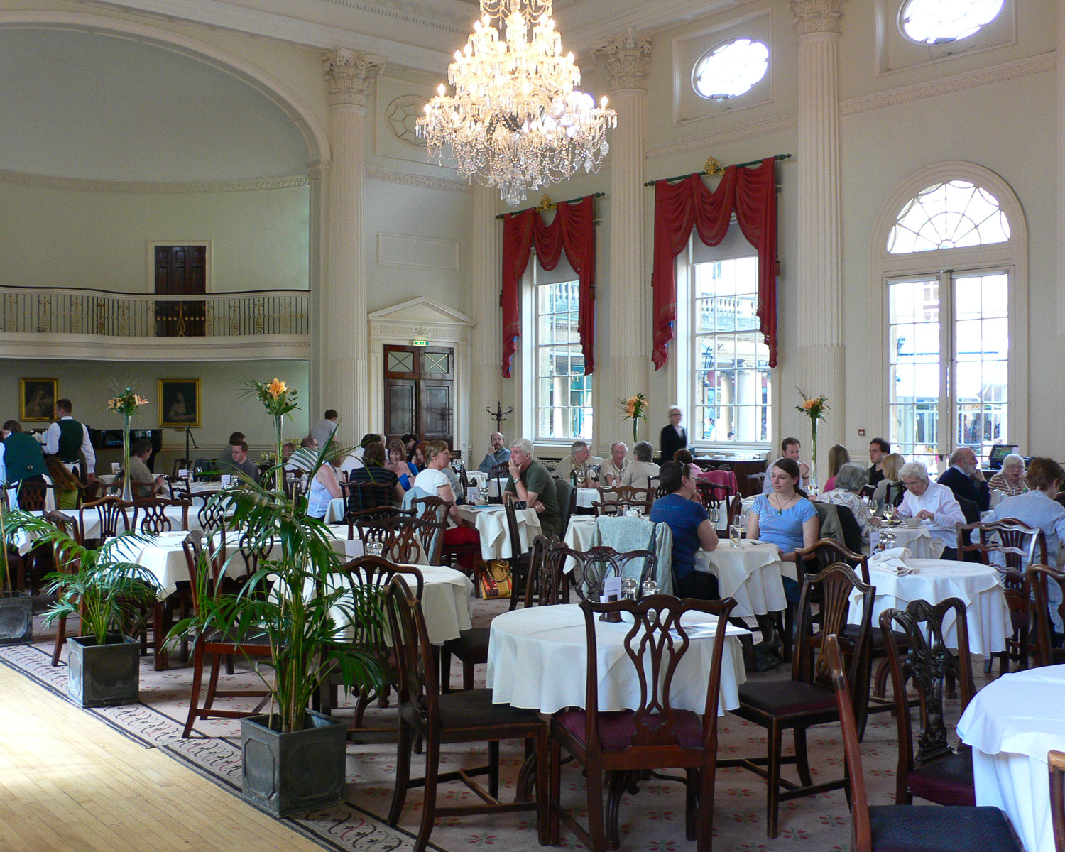 Pump Rooms at Roman Baths in Bath Photo Heatheronhertravels.com