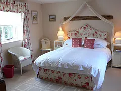 Bedroom at the Kings Head Inn, Bledington