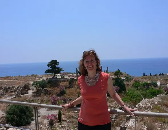 The crusader castle at Byblos in Lebanon