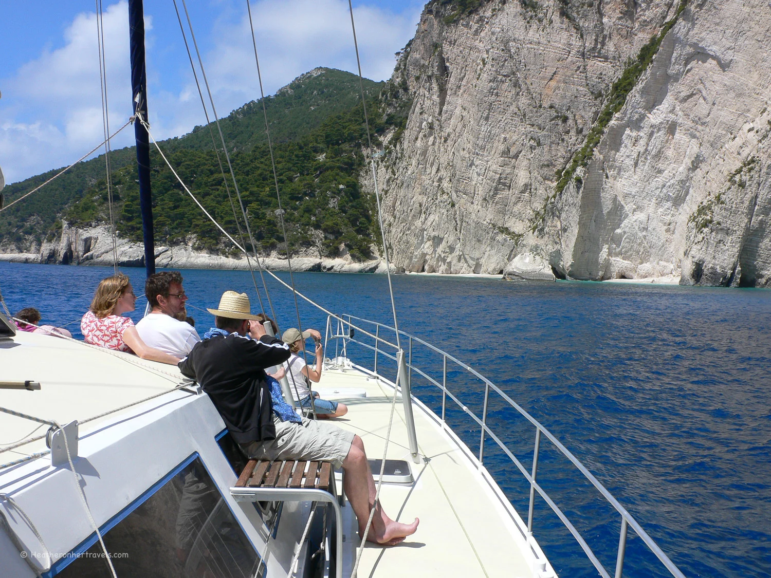 Catamaran trip around Laganas bay