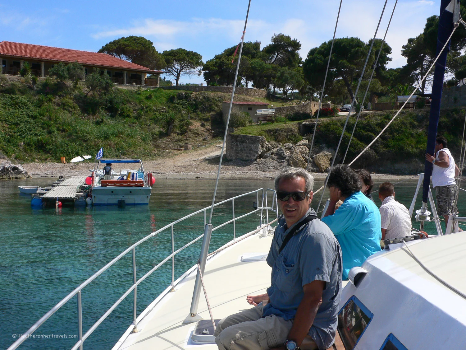 Catamaran trip from Porto Roma