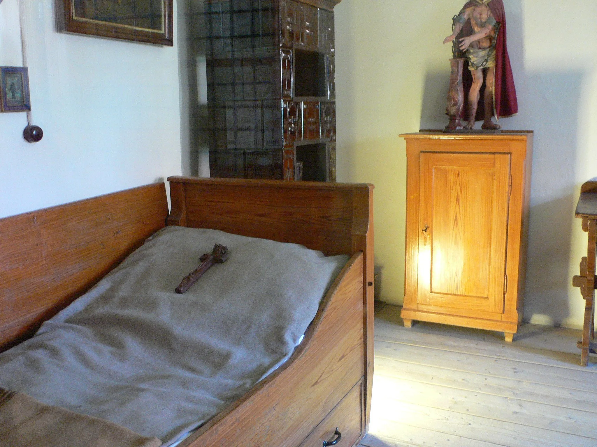 St Conrad's bedroom in Altotting in Bavaria, Germany Photo Heatheronhertravels.com