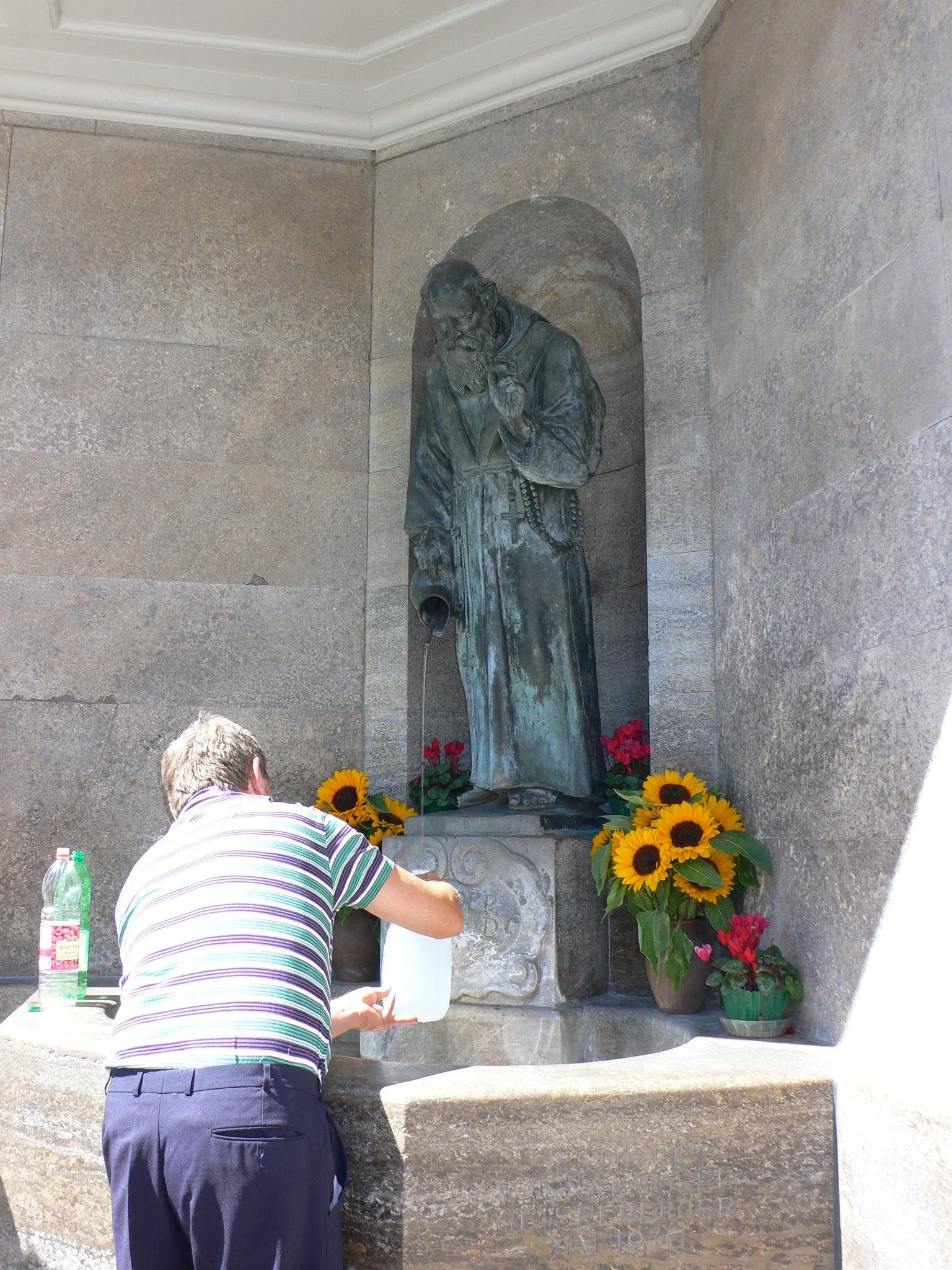 Fountain of St Conrad in Altotting in Bavaria, Germany Photo Heatheronhertravels.com
