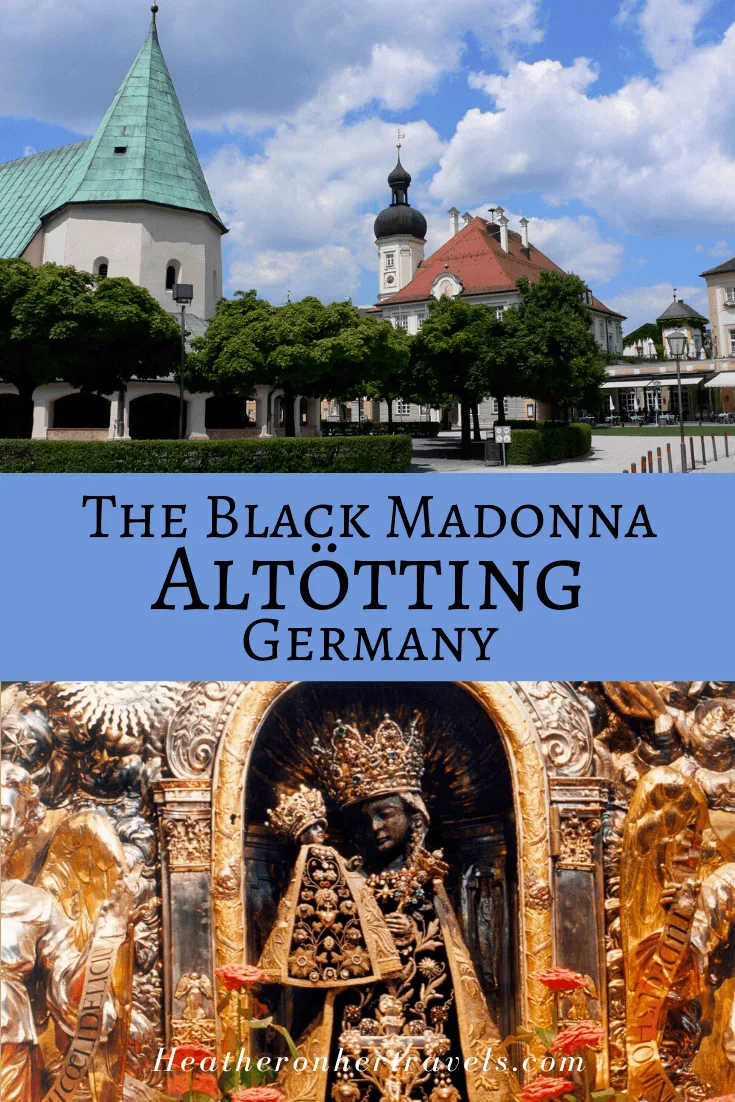 The Black Madonna at Altotting Bavaria Germany