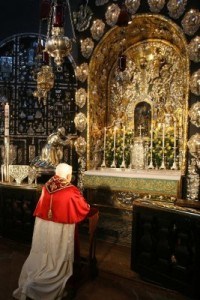 Black Madonna at Altotting in Bavaria