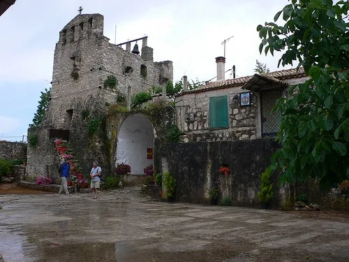 St Denis Monastery or Theotokos Anafonitria, Zakynthos, Greece