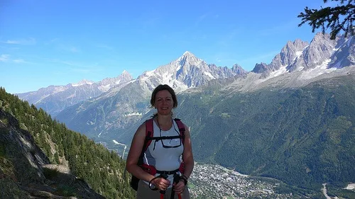 On the Tour de Mont Blanc between Les Houches and Refuge de Bellechat