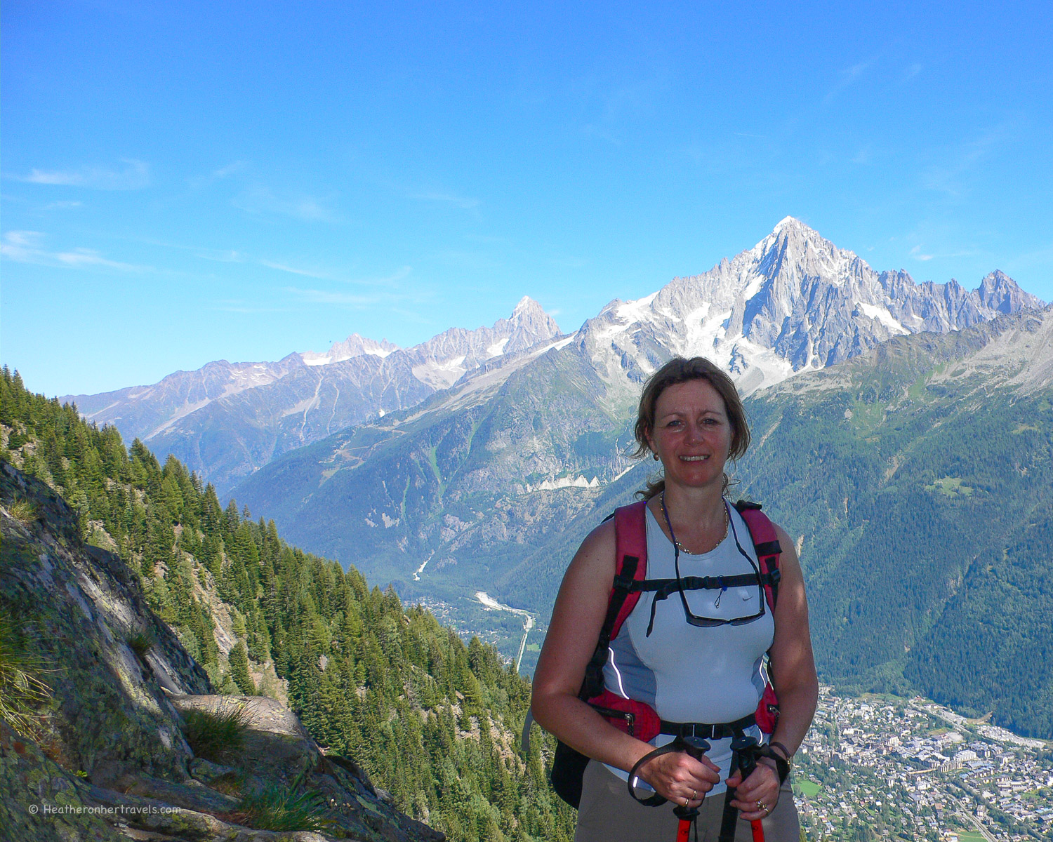 On the Tour de Mont Blanc between Les Houches and Refuge de Bellechat