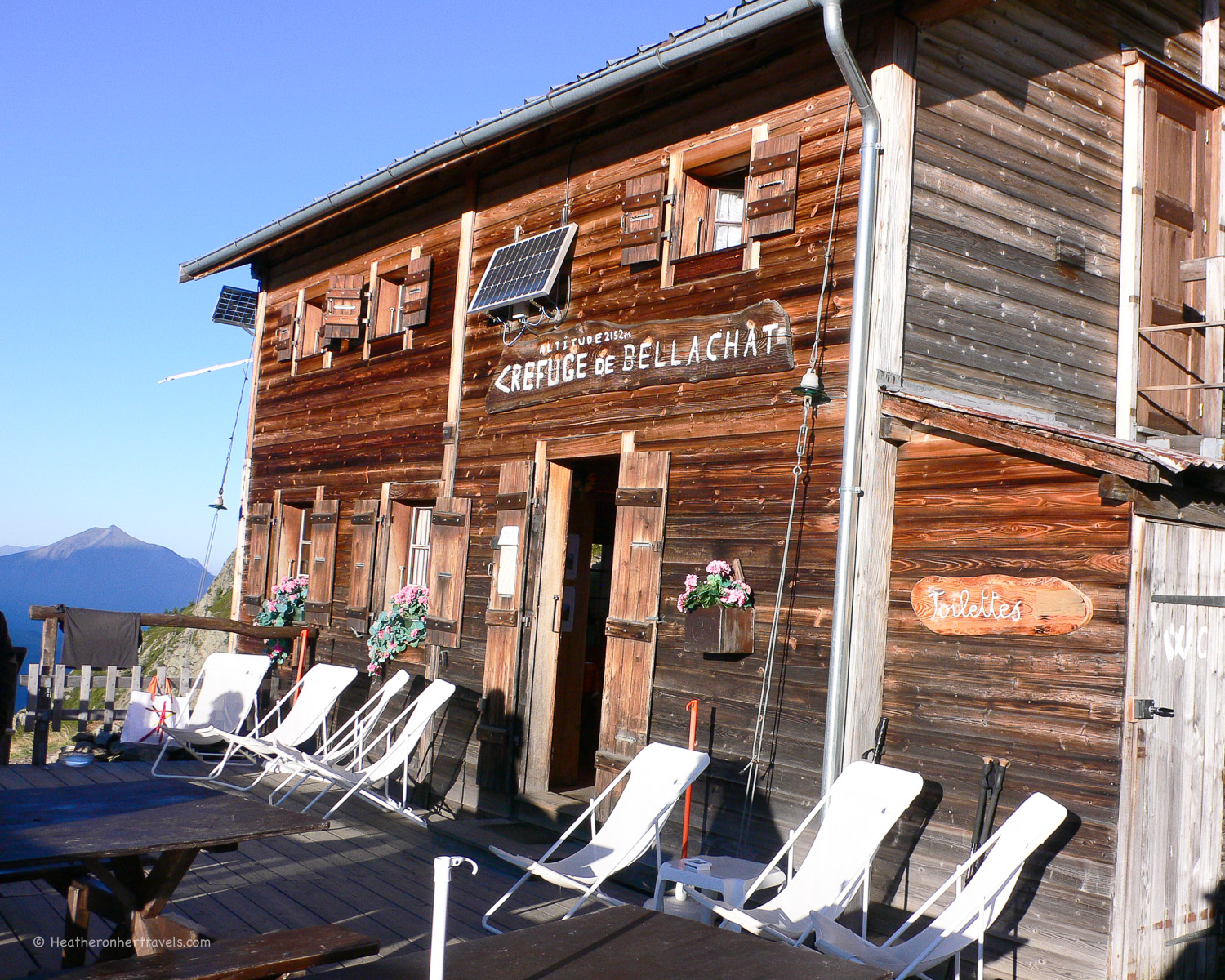 Refuge de Bellachat near Chamonix