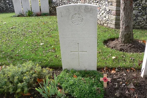 Crump Trench Cemetery near Arras, France