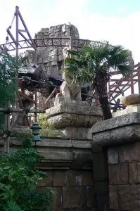 Indiana Jones ride at Disneyland, Paris