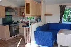 Our Eurocamp Mobile Home at La Croix du Vieux Pont at Berny Riviere