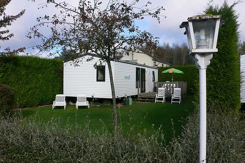 Our Eurocamp Mobile Home at La Croix du Vieux Pont at Berny-Rivière