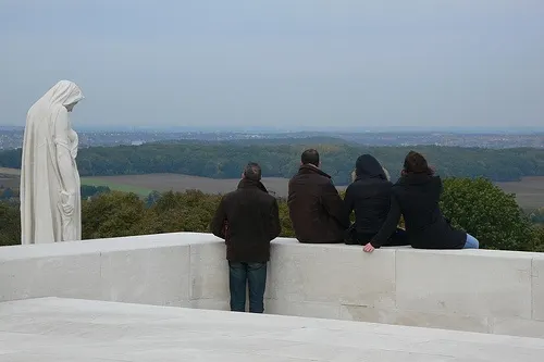 Vimy Ridge memorial, near Arras, France