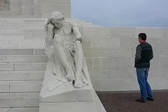 Vimy Ridge memorial, near Arras, France