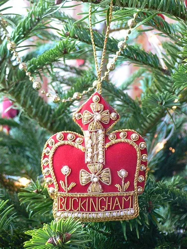 Christmas decoration from Buckingham Palace