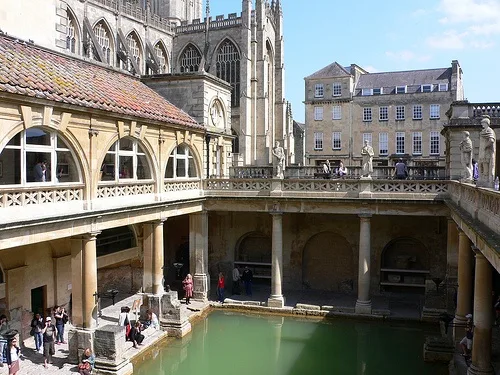 The Roman Baths in Bath