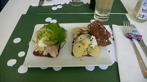 Smørrebrød at Aamanns in Copenhagen