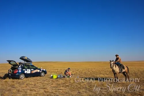 Camping in Kazakhstan