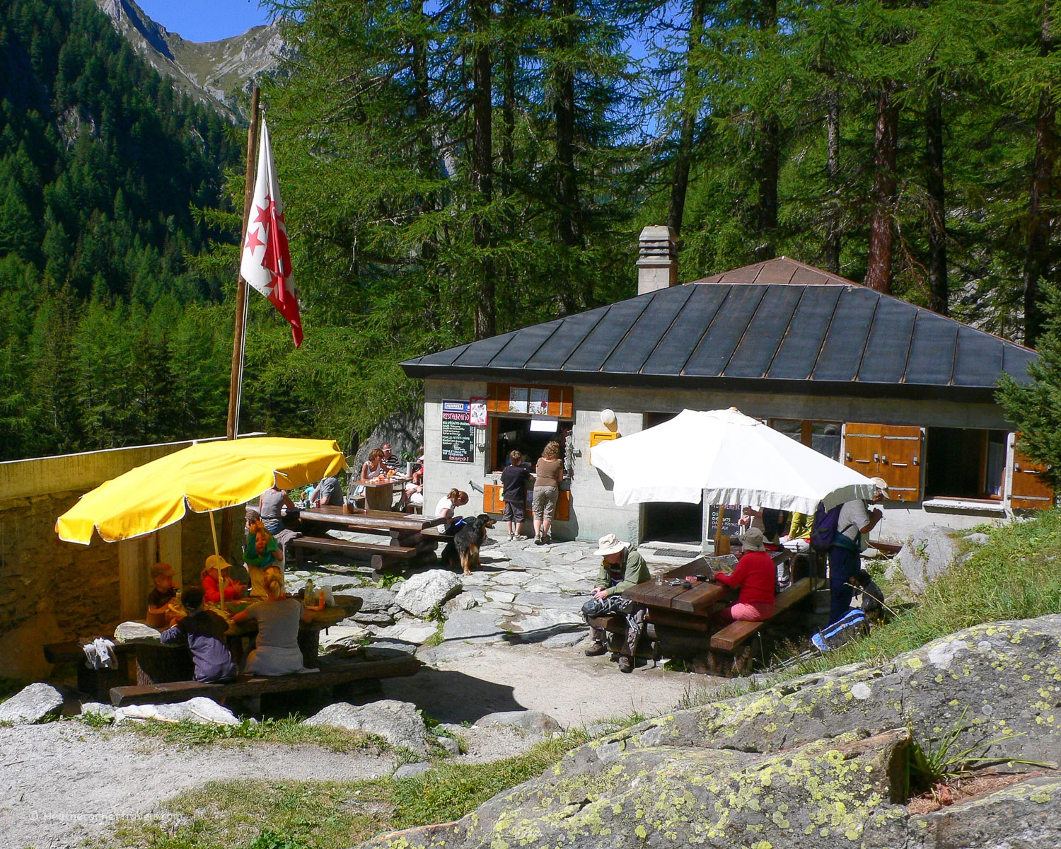 Chalet du Glacier near Trient