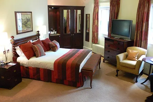 Bedroom in Ettington Park Hotel near Stratford upon Avon Photo: Heatheronhertravels