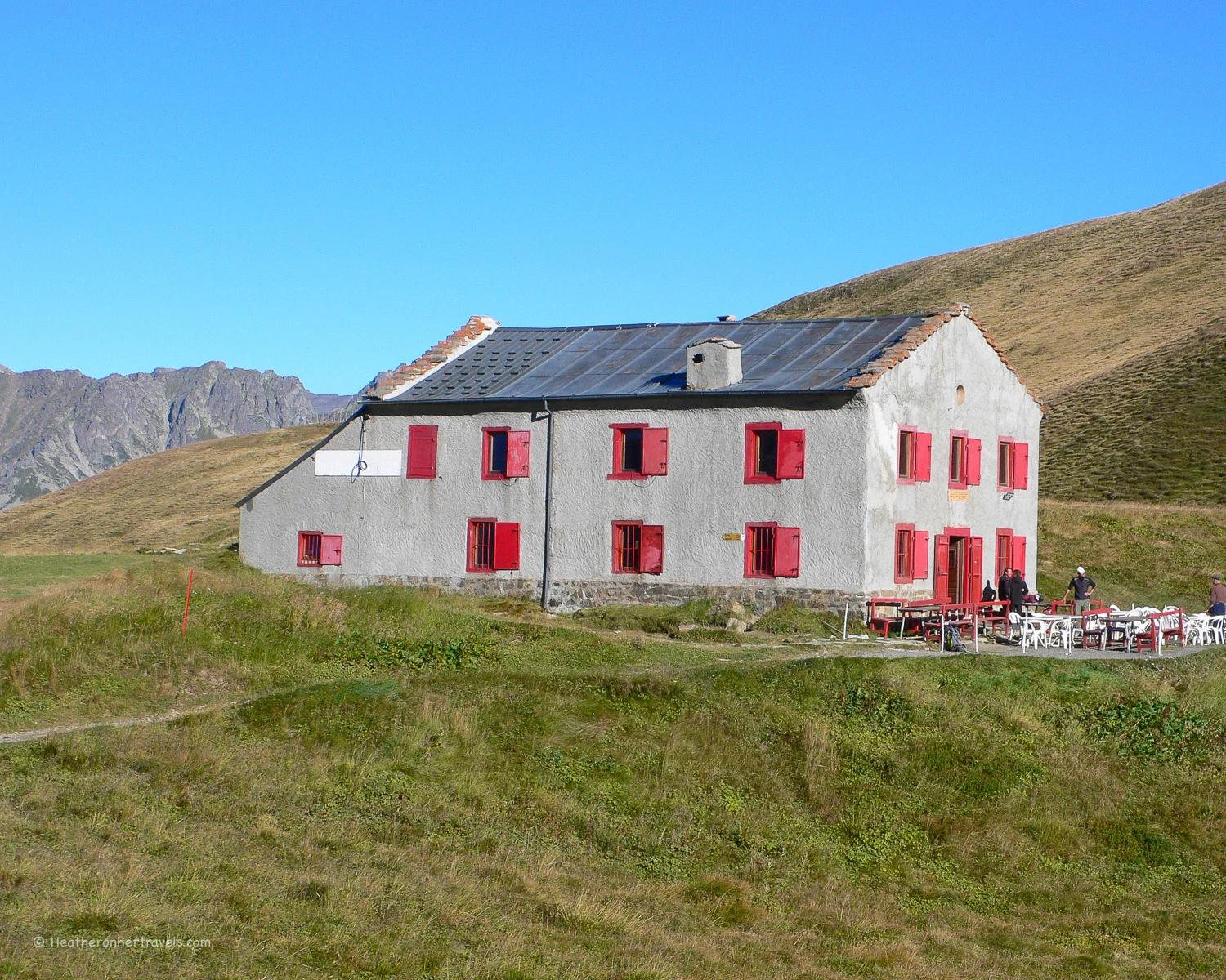 Refuge Col de Balme on the Tour de Mont Blanc