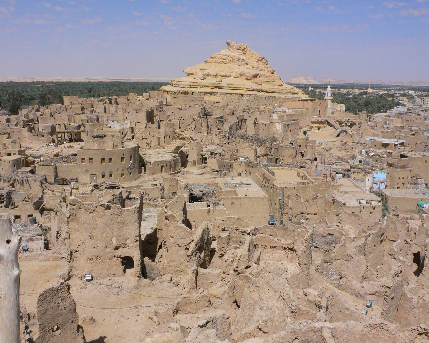 The Shali Fortress in Siwa, Egypt