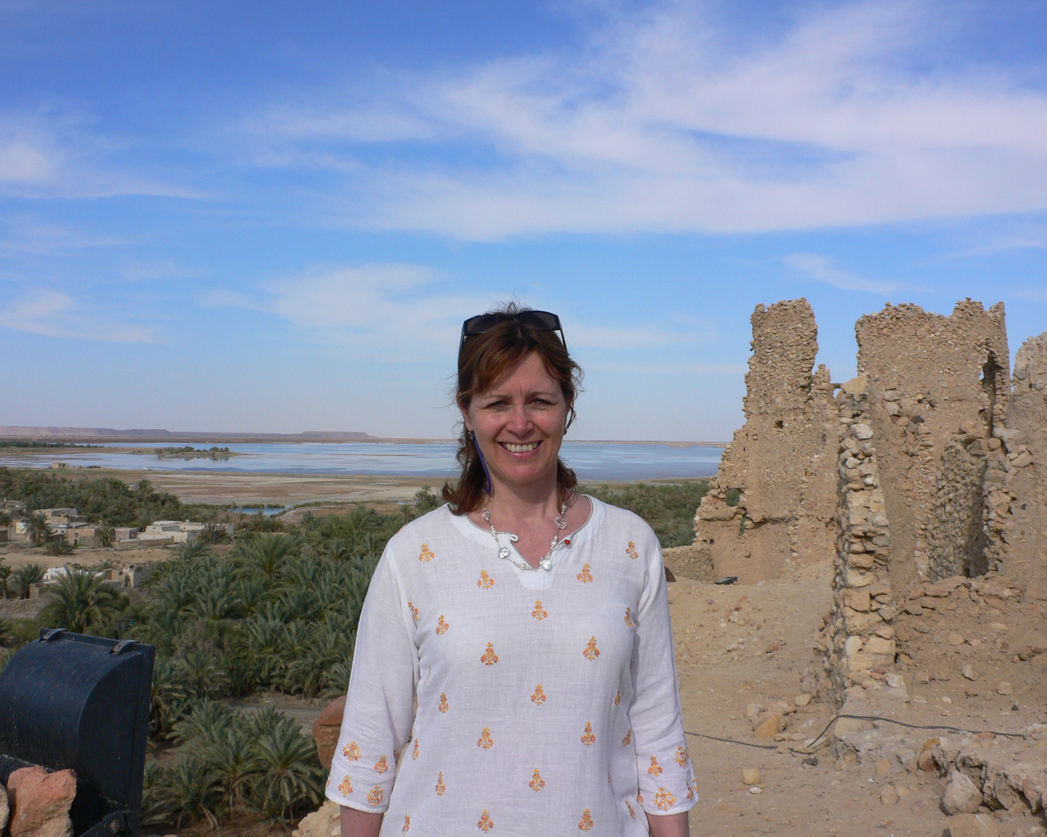 The Temple of the Oracle in Siwa, Egypt